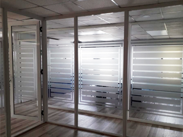 empavonado, dusted, frosted, vidrio